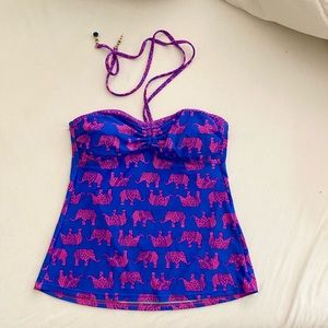 arizona jean company two piece elephant swimsuit